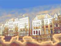 Amsterdam Canal houses